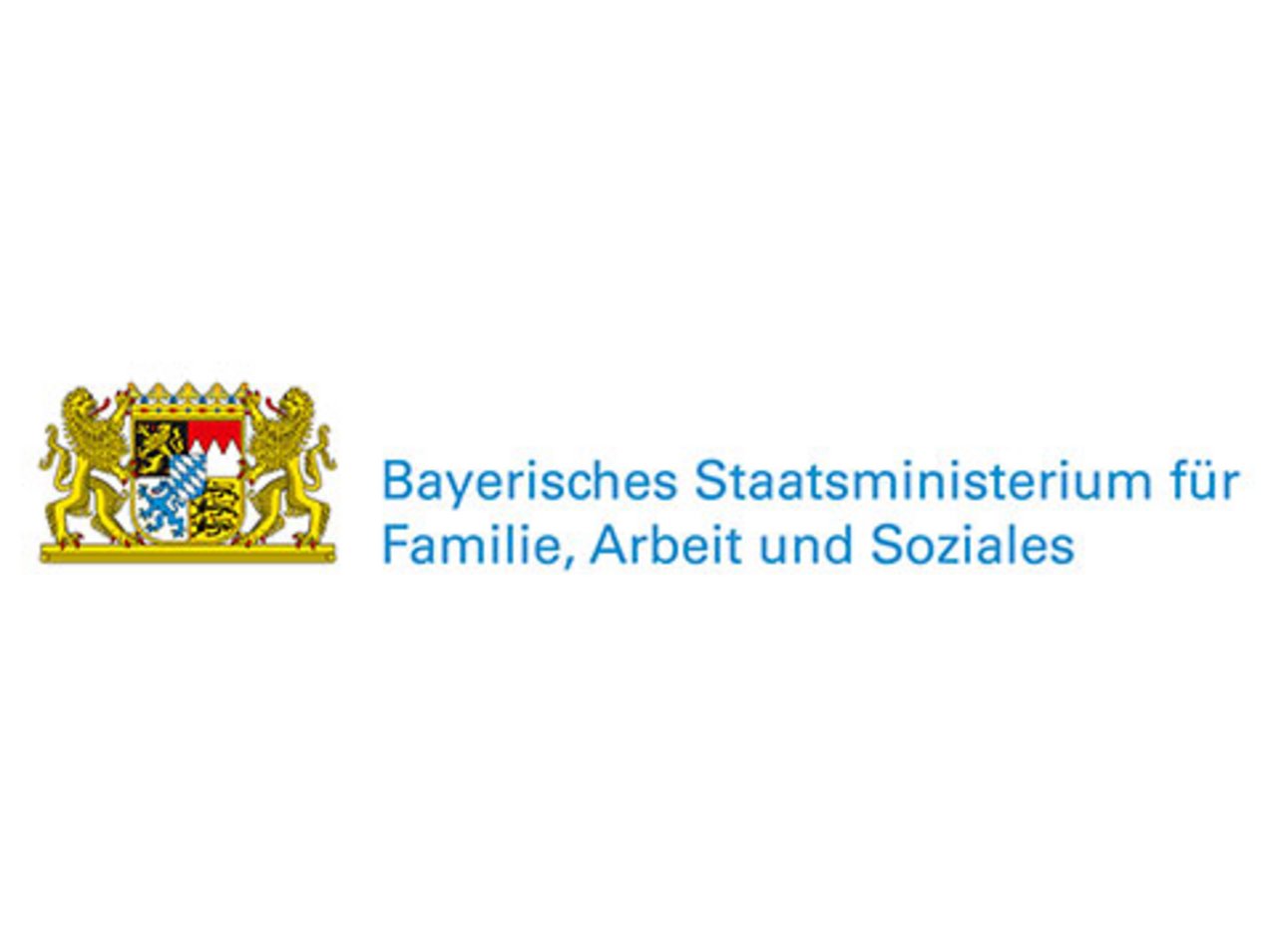 Logo Bayerisches Sozialministerizm für Familie, Arbeit und Soziales